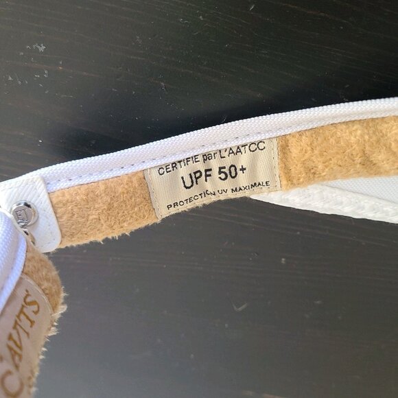 Eric Javits White Bradfield Squishee Visor UPF 50+ - Picture 4 of 5